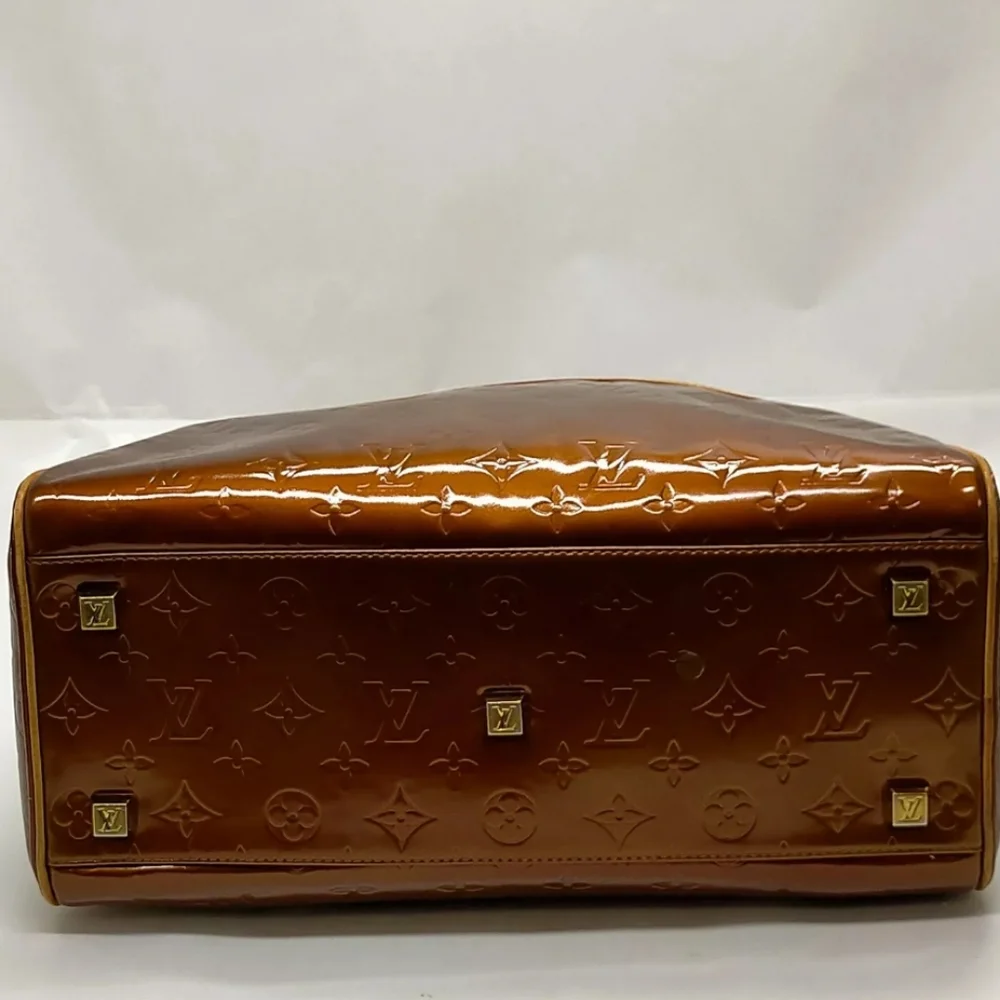 Louis Vuitton LV‎ Hand Bag Thompson Street Brown Vernis - Picture 6 of 10